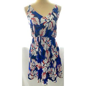 Multi-Colored Floral Dress